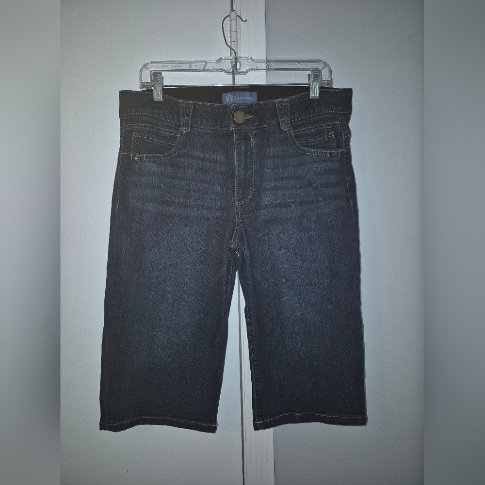 Democracy Dark Blue Denim Jean Shorts Size 12